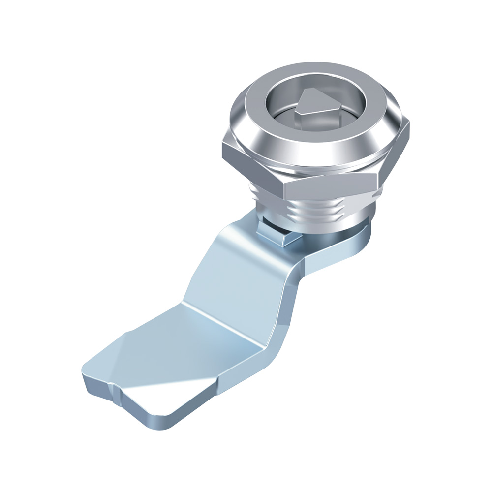 Quarter turn triangular 8, Zinc die chrome plated; ZK221803